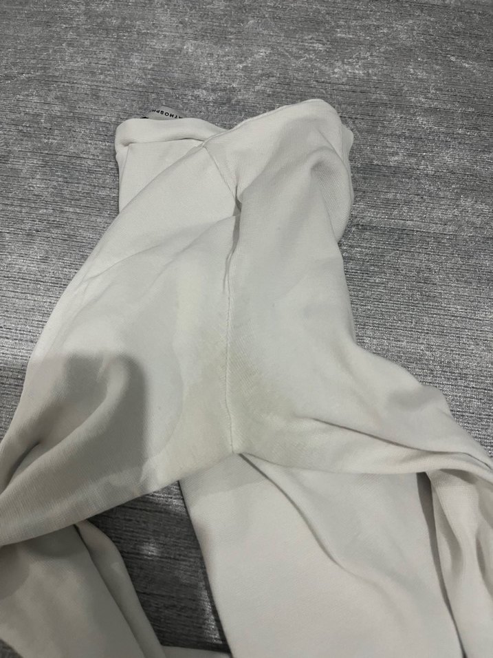 BEYAZ CROP BLUZ - Görsel 3