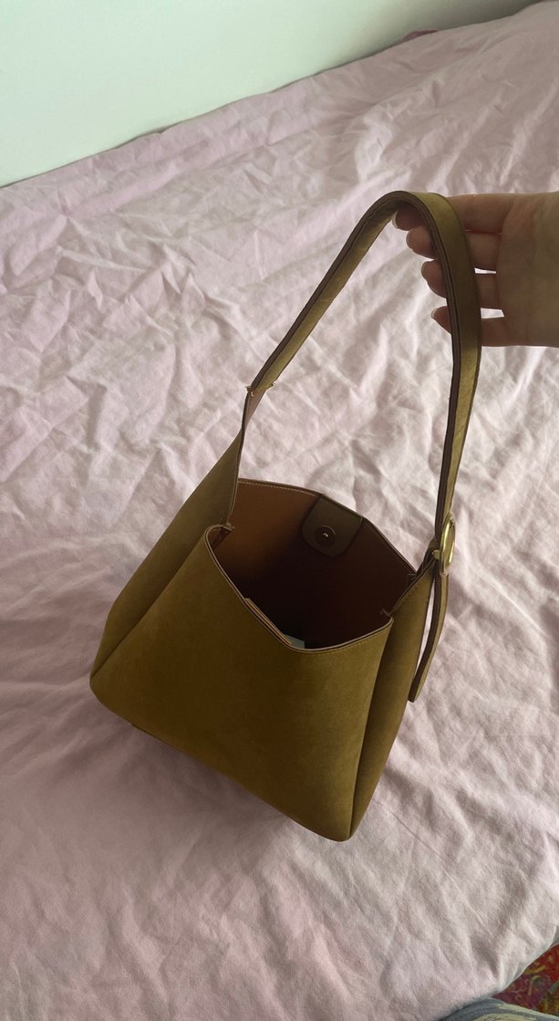 Kadın  Minimalist Tokalı Çanta - Görsel 3