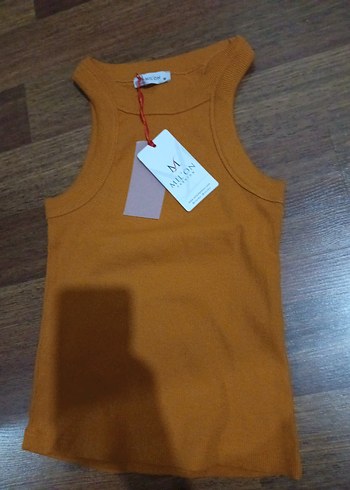 m Beden kahverengi Renk Trendy Kahverengi Kadın Atlet