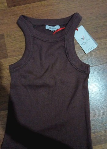 Zara Kahverengi Yüksek Yakalı Kadın Atlet