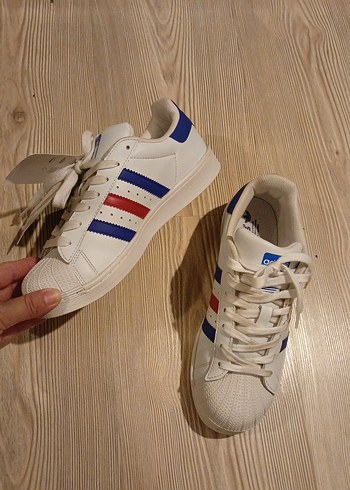Adidas Adidas Beyaz Bağcıklı Spor Ayakkabı