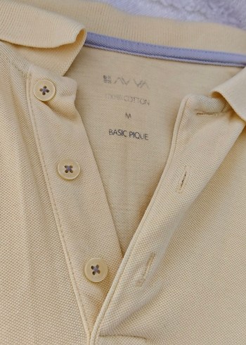 Diğer sarı renk erkek polo yaka tshirt