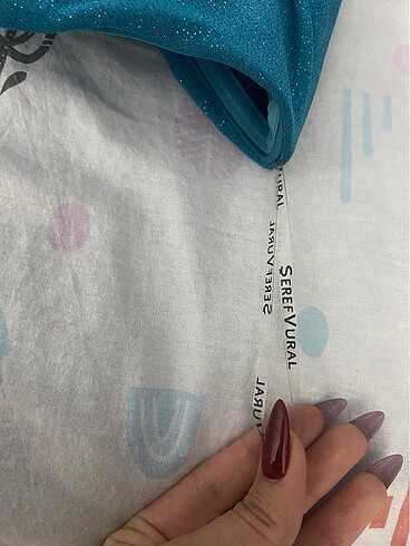 Şeref vural turkuaz abiye - Görsel 3