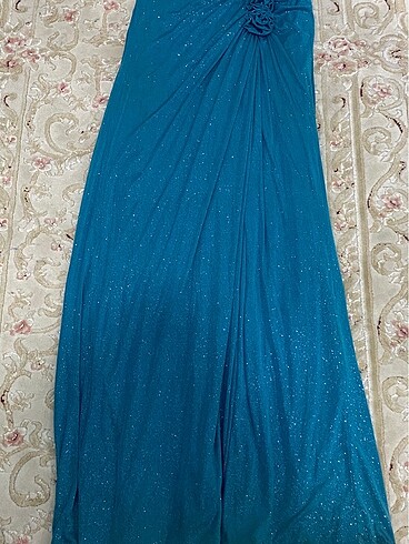 Şeref vural turkuaz abiye - Görsel 11