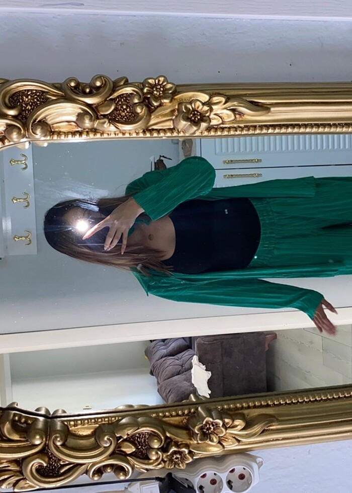 yeşil krinkıl takım - Görsel 2