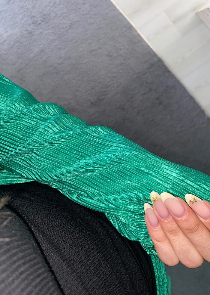 yeşil krinkıl takım - Görsel 3