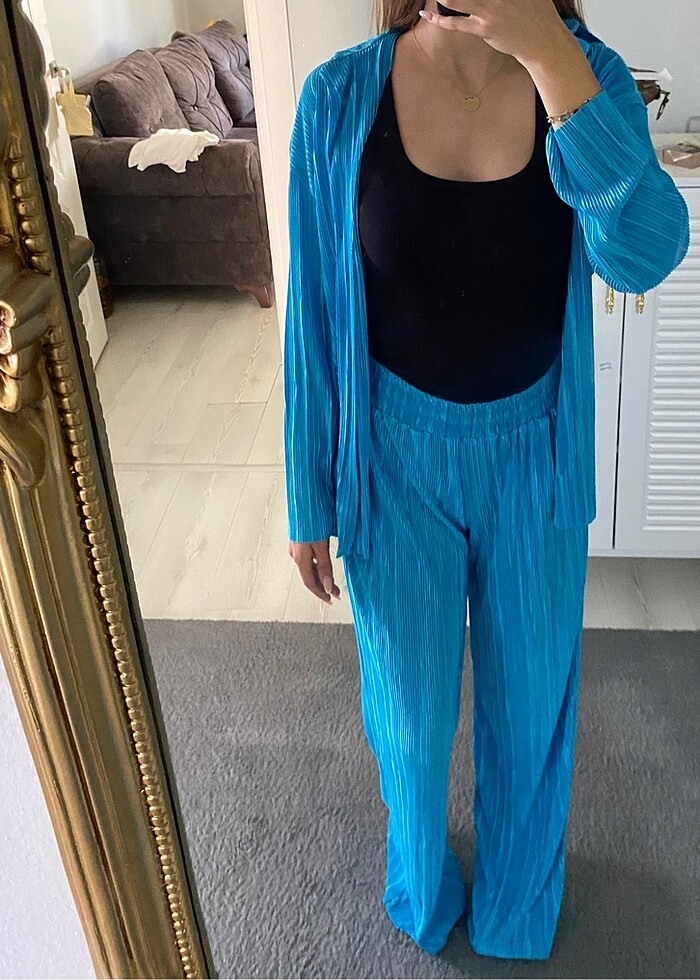 MAVİ KRİNKIL TAKIM - Görsel 2