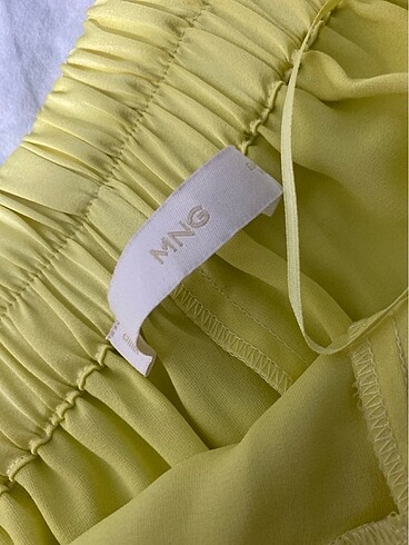 mango saten pantolon - Görsel 6