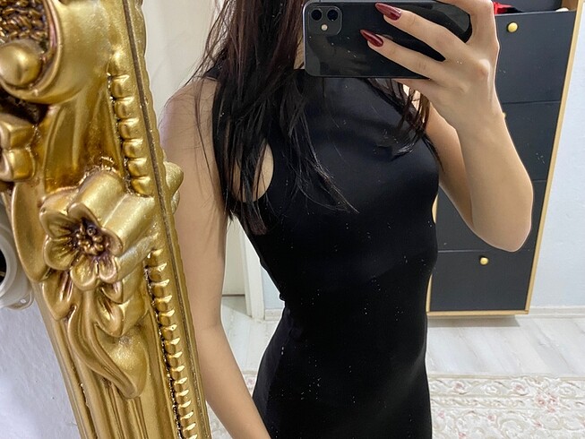 l Beden siyah Renk siyah elbise