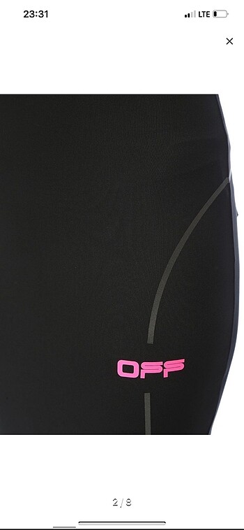 m Beden Off-white midi etek