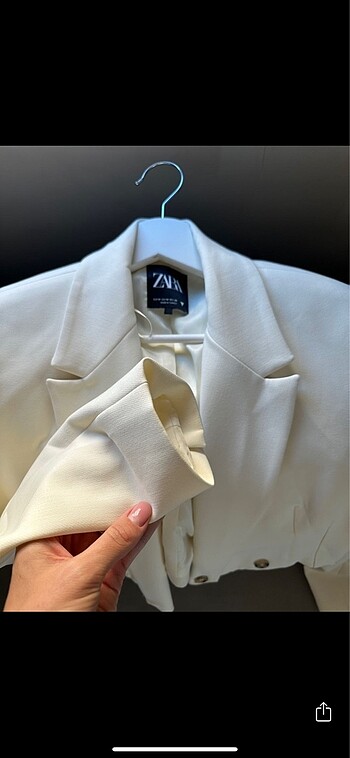 m Beden Zara cropped blazer
