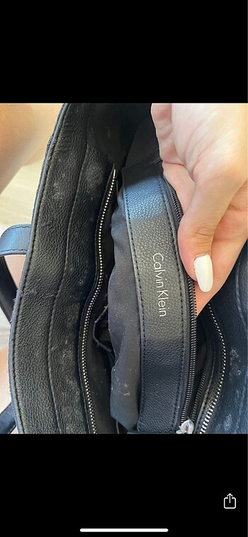 Beden siyah Renk Orjinal calvin Klein çanta