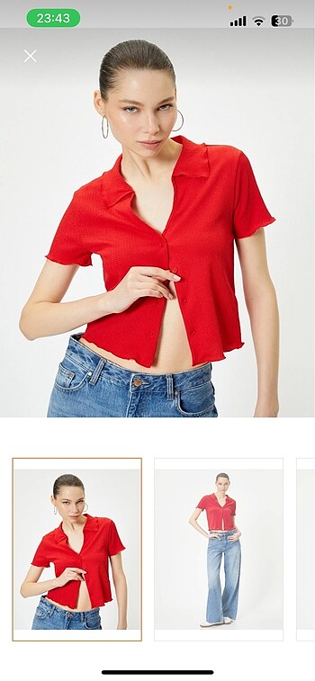Bershka Bluz.