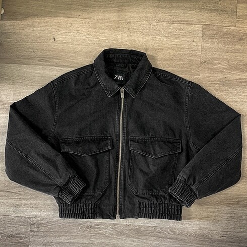 ZARA BOMBER OVERSIZE KOT CEKET