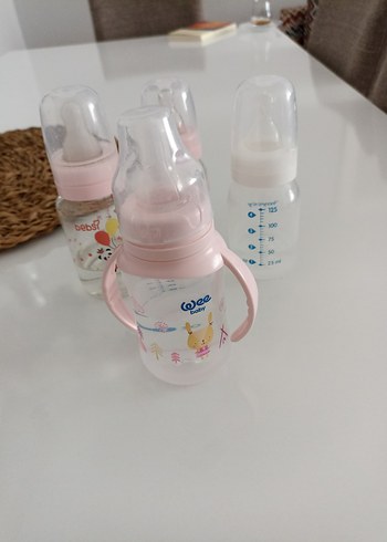 Pembe Bebek Biberon Seti 4'lü - Görsel 5