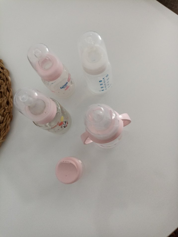 Pembe Bebek Biberon Seti 4'lü - Görsel 2