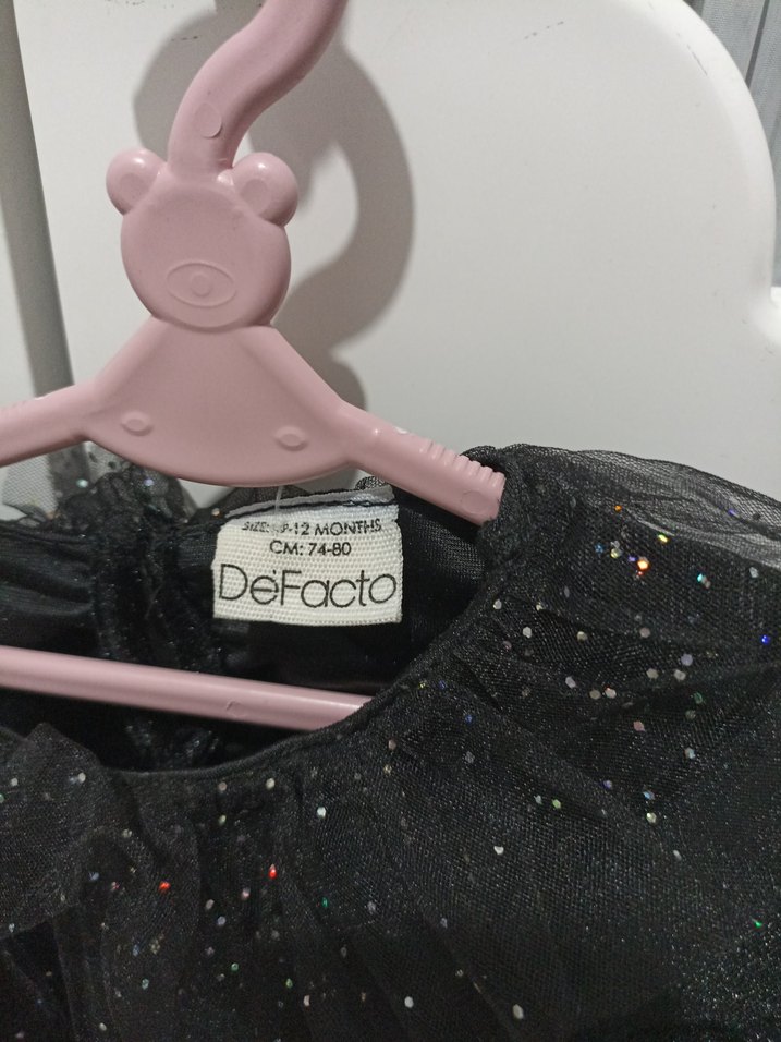 Defacto etiketli kız bebek kıyafeti 9-12 ay - Görsel 2