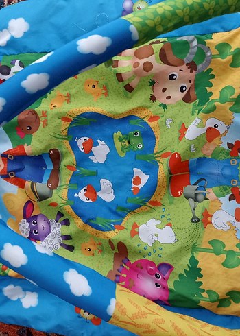 Renkli Bebek Oyun Matı - Görsel 2