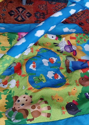 Renkli Bebek Oyun Matı - Görsel 3