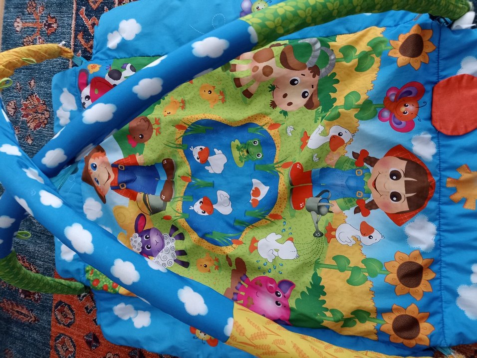 Renkli Bebek Oyun Matı - Görsel 2