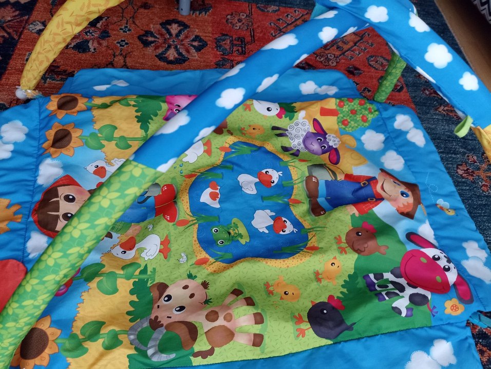 Renkli Bebek Oyun Matı - Görsel 3