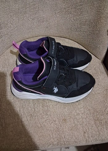 U.S Polo Assn. U.S. Polo Assn. Mor Erkek Çocuk Spor Ayakkabı