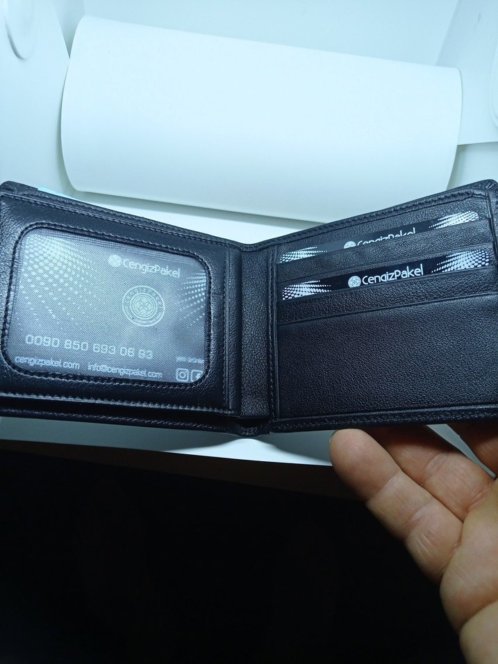 cengiz pakel orjinal Erkek cüzdanı. - Görsel 4