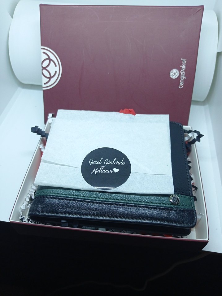 cengiz pakel orjinal Erkek cüzdanı. - Görsel 5