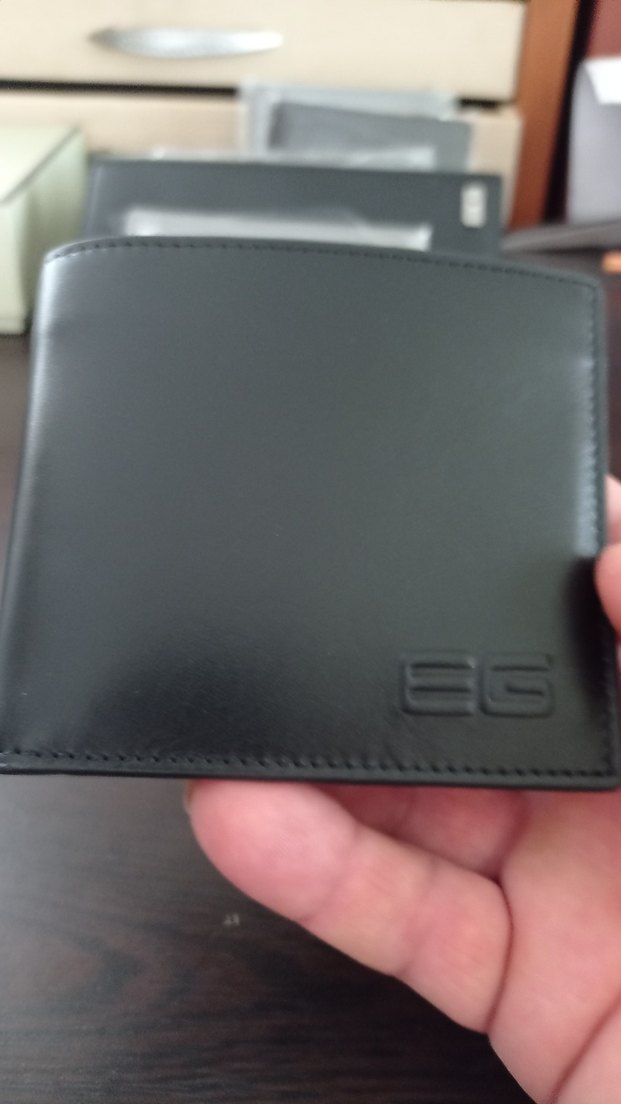 Düz Siyah Erkek Deri Cüzdan - Görsel 5