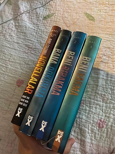 Shatter me series, bana dokunma serisi set