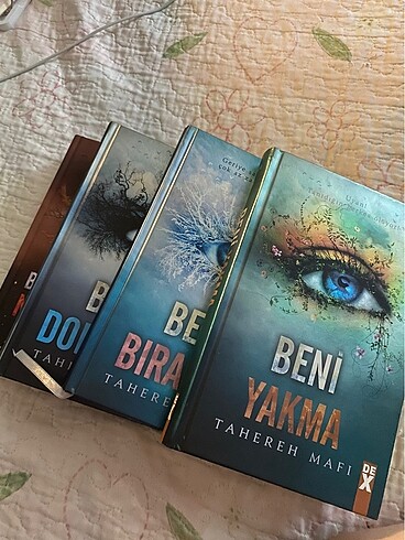  Shatter me series, bana dokunma serisi set