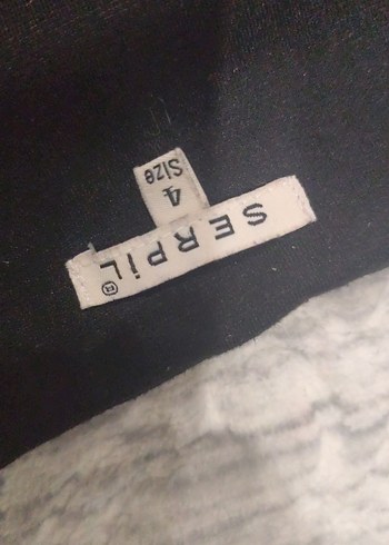 Düğmeli Siyah Uzun Kollu Kadın Kalem Elbise - Görsel 2