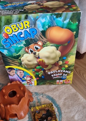 Beden Obur Sincap Eğitici Renkli Oyuncak