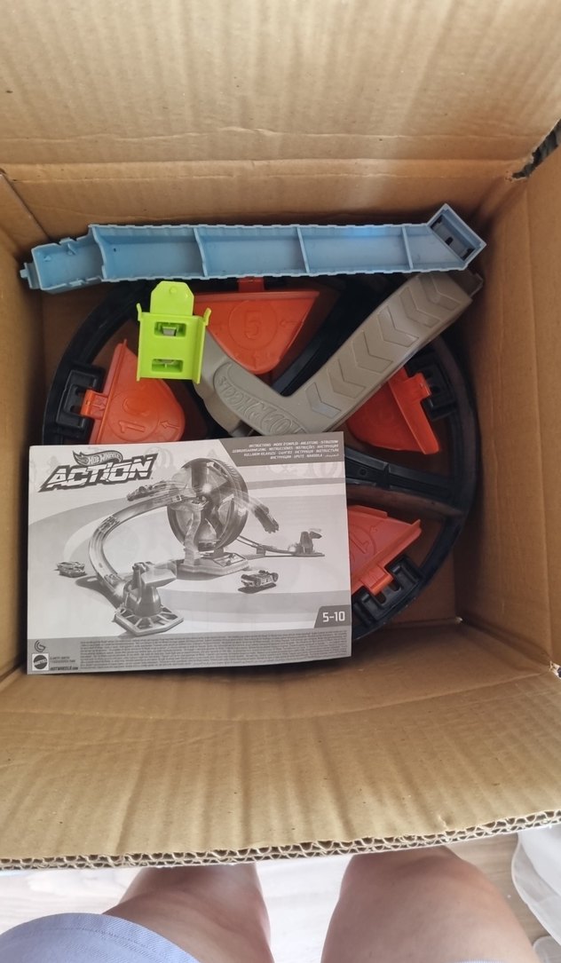 Hot Wheels Dönen Tekerlek Mücadelesi Yarış Seti - Görsel 2