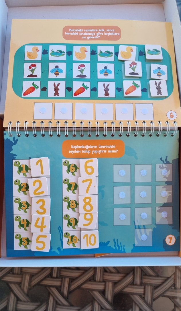 Mini Poi Eğitim Seti 1 - Renkli Eğitici Oyuncak 2li Set - Görsel 3