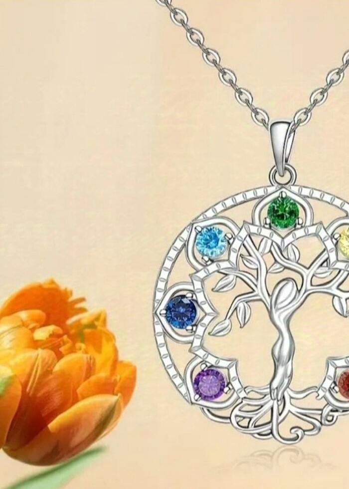 24 Parça Tırnak Seti ve Hayat Ağacı Kolye - Görsel 2