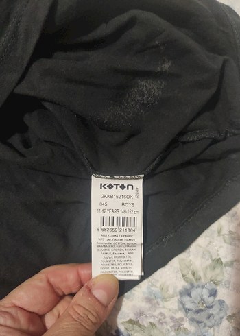 Rock Punk Siyah Uzun Kollu Baskılı erkek çocuk - Görsel 4