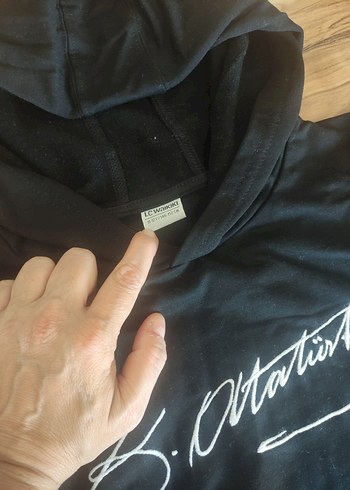 Erkek çocuk Kapüşonlu SiyahSweatshirt - Görsel 2