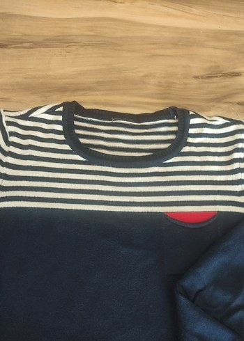 Erkek Çocuk Lacivert Triko Kazak - Görsel 3