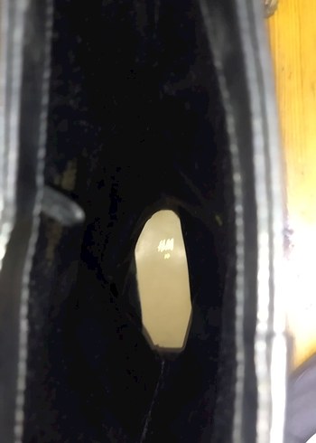 H&M Dizüstü Stiletto Topuklu Klasik Siyah Çizme