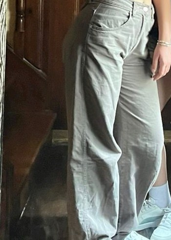 pull&bear kahverengi skater jean - Görsel 4