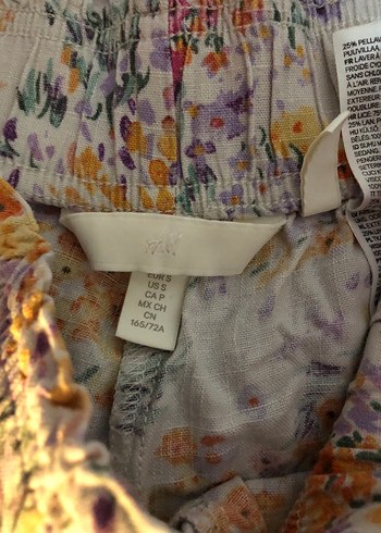 H&M Çiçek Desenli Alt Üst Takım - Görsel 4