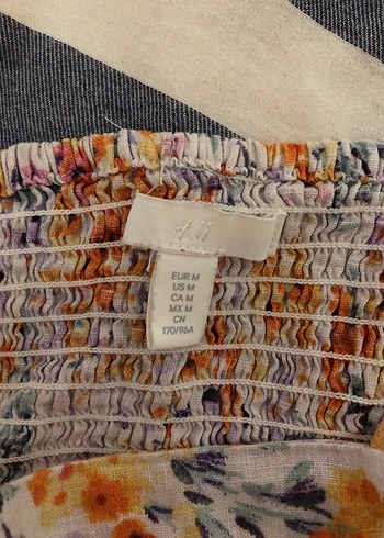 H&M Çiçek Desenli Alt Üst Takım - Görsel 5