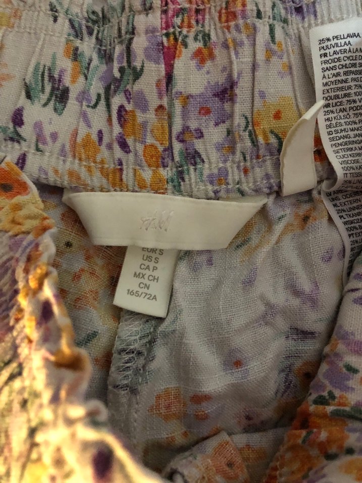 H&M Çiçek Desenli Alt Üst Takım - Görsel 4