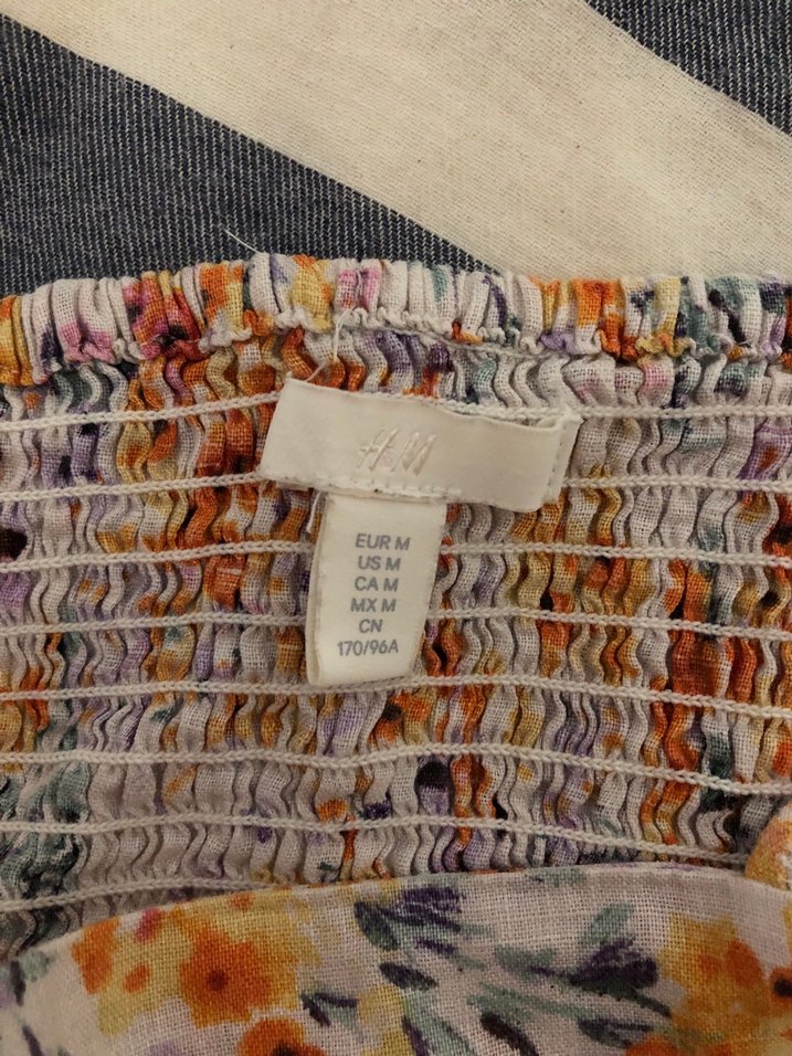 H&M Çiçek Desenli Alt Üst Takım - Görsel 5