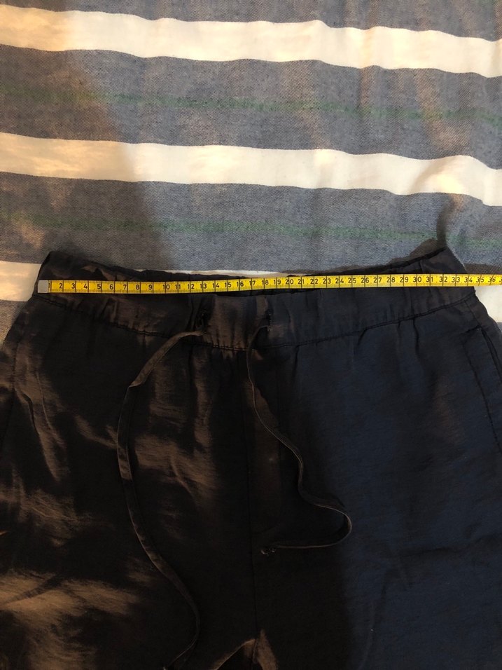 Kadın Lacivert Salaş  Pantolon - Görsel 2