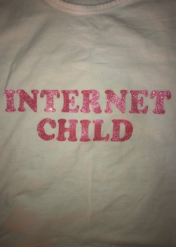 Bershka Beyaz Baskılı Kadın Tişört - Görsel 2