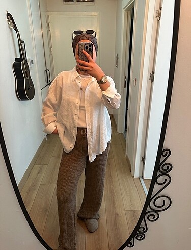 Zara Bürümcük Müslim kumaş zara model pantolon