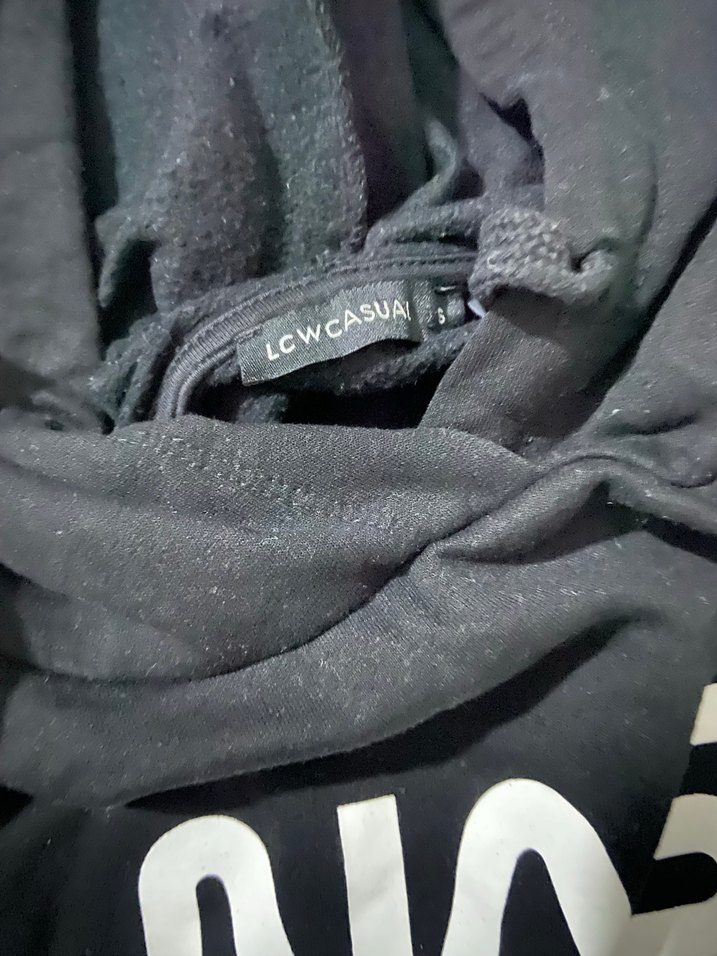 Uzay Temalı Siyah Kadın Sweatshirt - Görsel 3