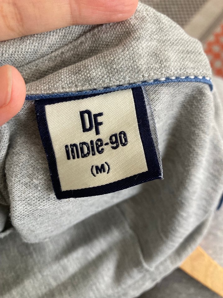 Gri Uzun Kollu Lacost Kumaş Gömlek - Görsel 5